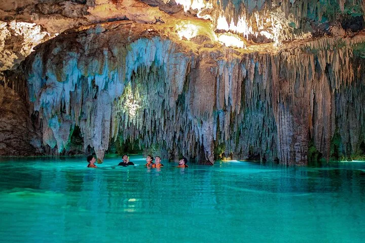 Tulum Guided Tour, Magical Cenote, Lagoon Snorkeling and Beachside Lunch in Tulum, Mexico