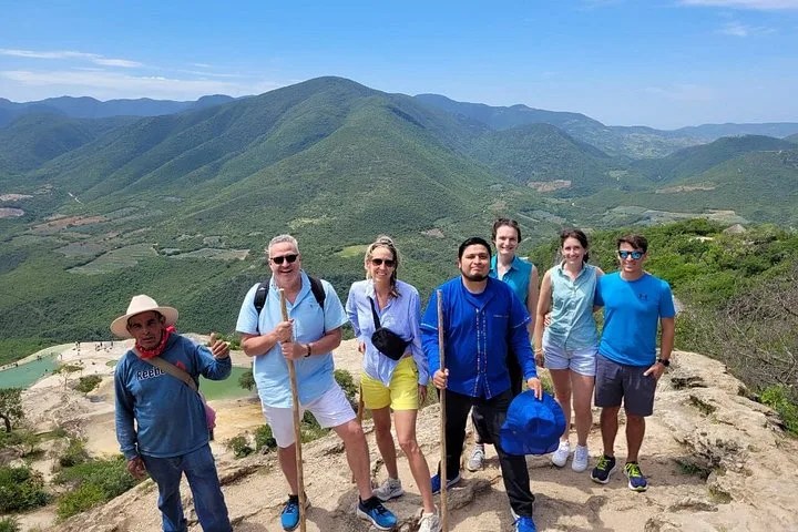 Hierve el Agua 2.5 hours, Mitla, Tule, Rugs and Mezcal for a Day in Huatulco Oaxaca, Mexico